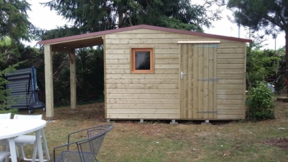 Abri en bois