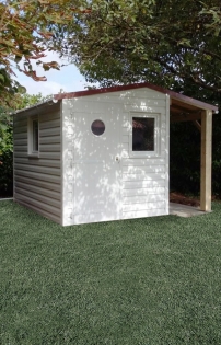 Abri PVC jardin