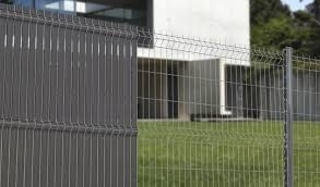 Clôture grillagée