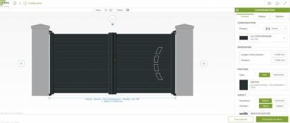 Option configurateur portail guinaudeau