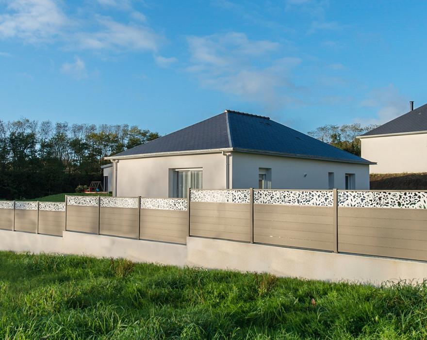 panneau de jardin en aluminium vendée