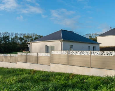 Clôture décorative