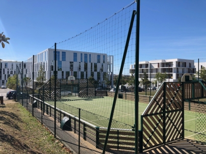 Clôture de City stade