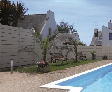 Clôture PVC à l'Île de Noirmoutier