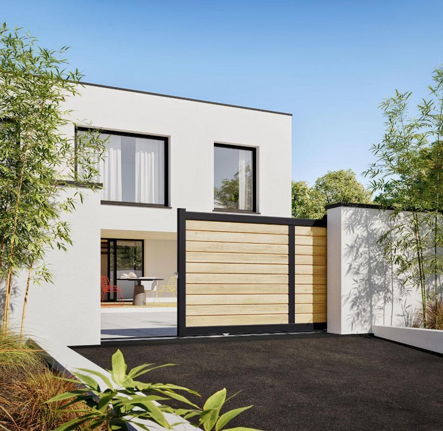 portail en aluminium en Vendée 85 pour particulier