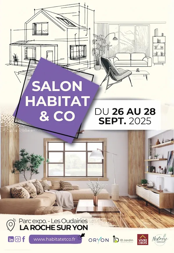 Salon Habitat à La Roche-sur-Yon (26 au 28 septembre 2025)