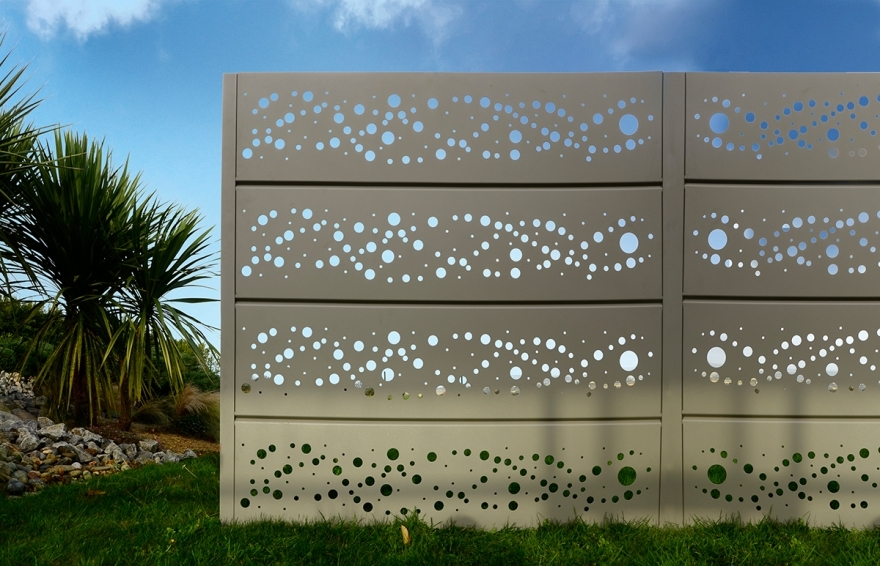 Protégez votre jardin avec un panneau de jardin en aluminium